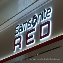 Advertising 3d lettes custom acrylic led backlit letter signage channel sign letter with uv printed led logo sign